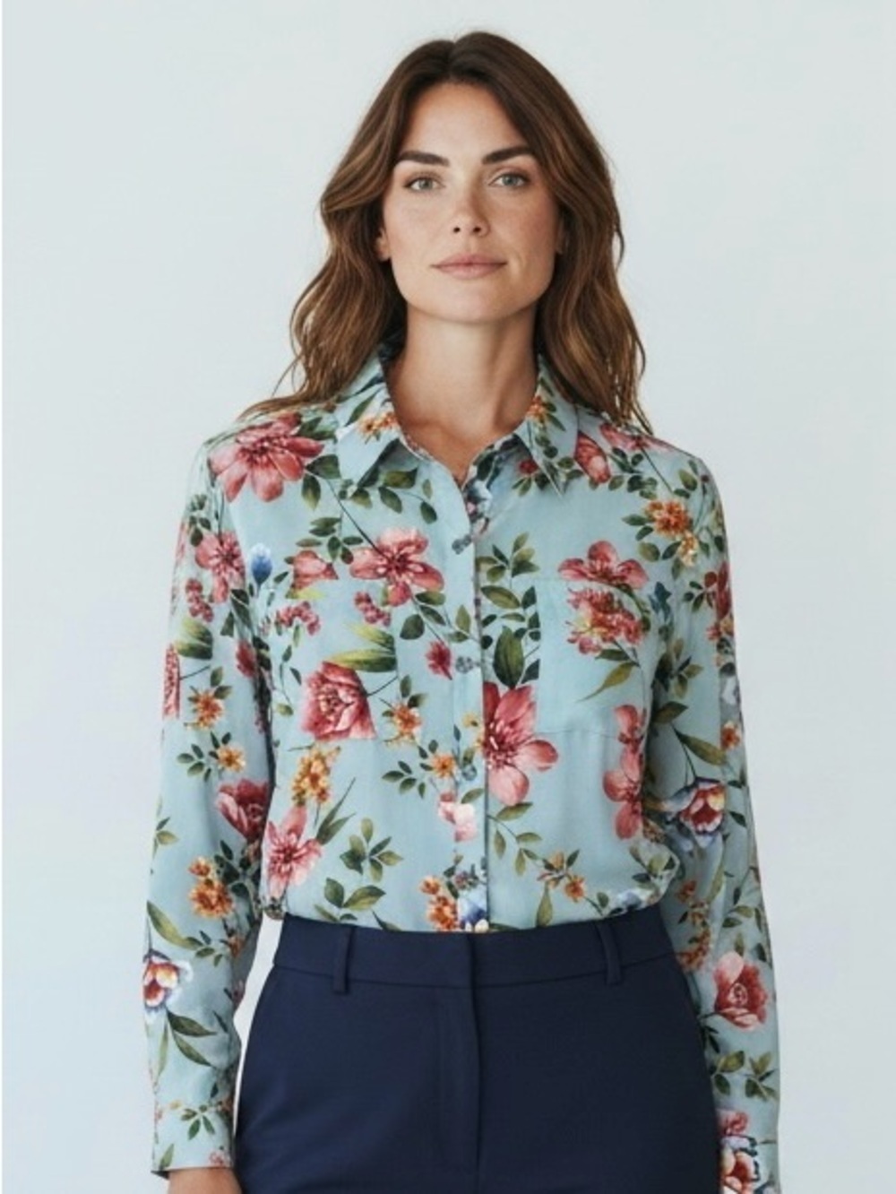 Dress Barn Floral blouse